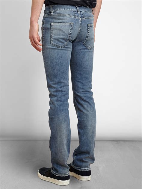 ysl denim jeans